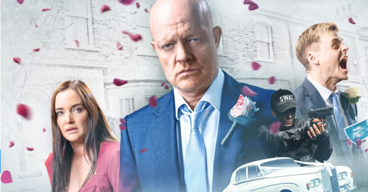 Promotional image for Max Branning's EastEnders flashforward (Credit: BBC/Composite: ED!)