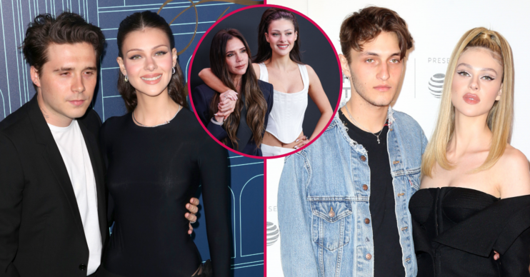 Brooklyn and Nicola, Victoria Beckham, Anwar Hadid and Nicola Peltz