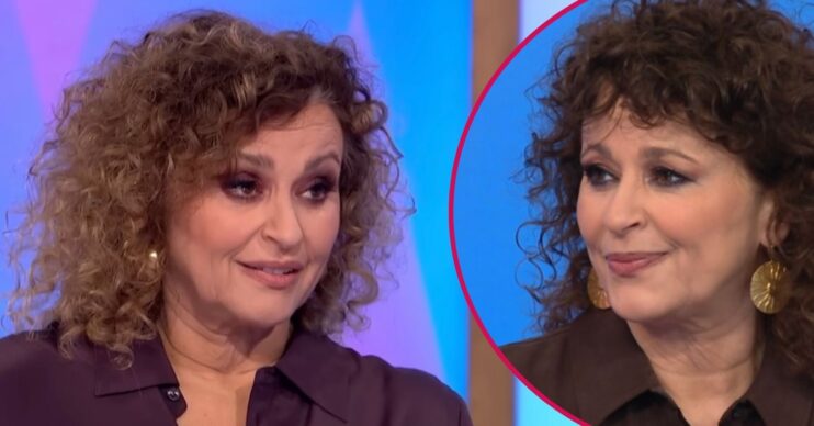 Nadia Sawalha haircut