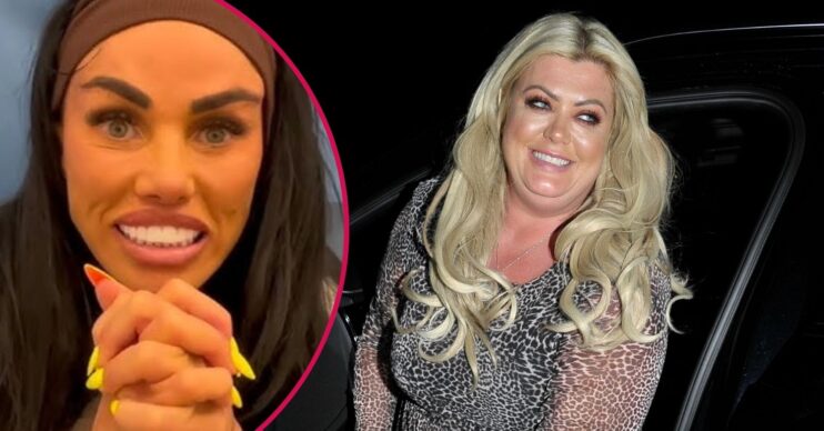 Katie Price and Gemma Collins smiling