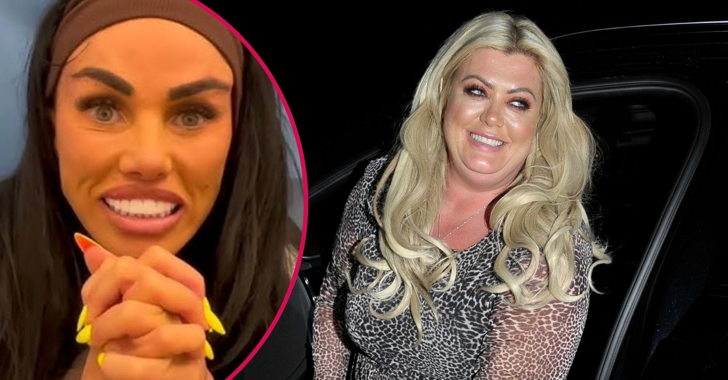 Katie Price and Gemma Collins smiling