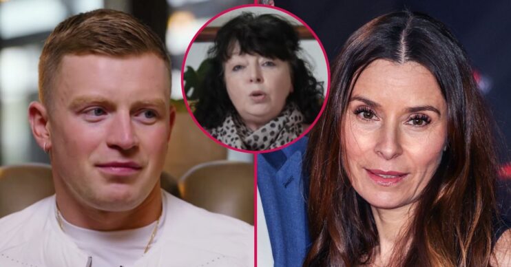 Adam, his mum and Tana Ramsay