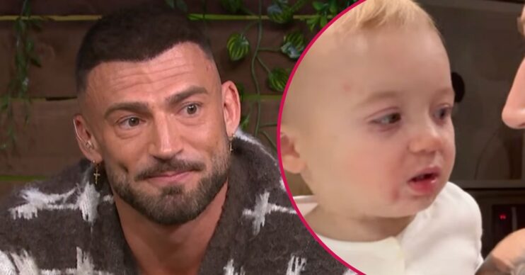Jake Quickenden ED comp: On This Morning / son Kit on Insta Stories