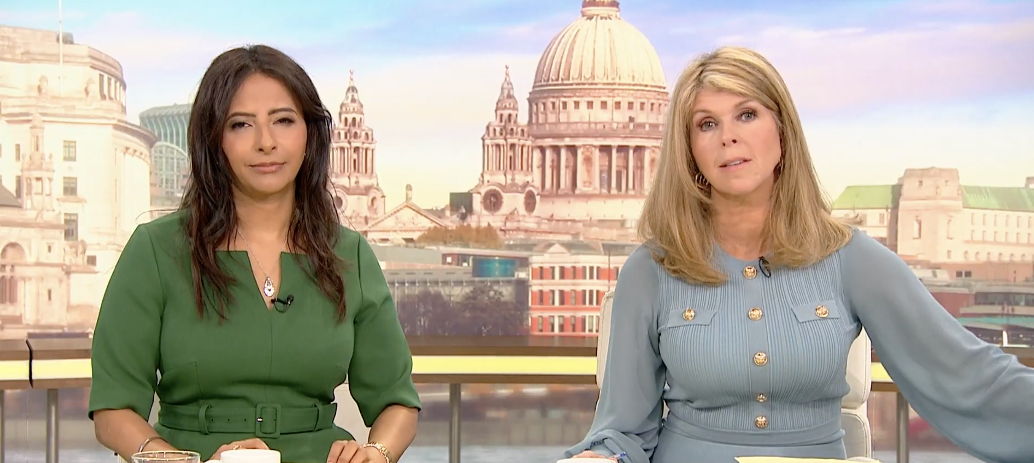 Ranvir Singh and Kate Garraway on Good Morning Britain 