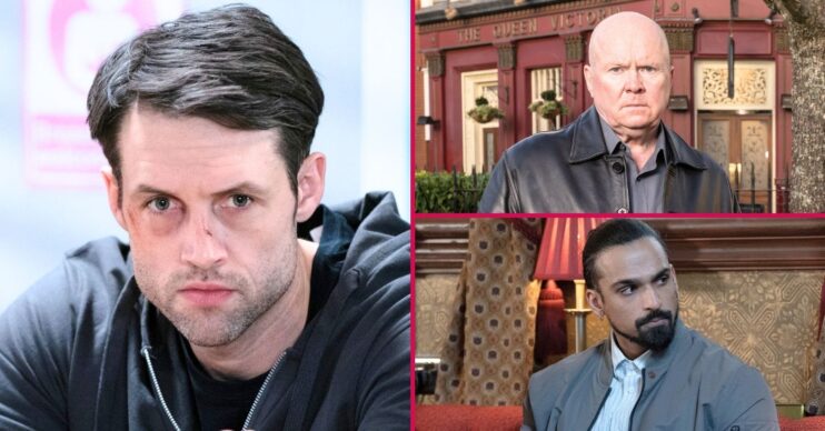 EastEnders Mark, Phil and Ravi