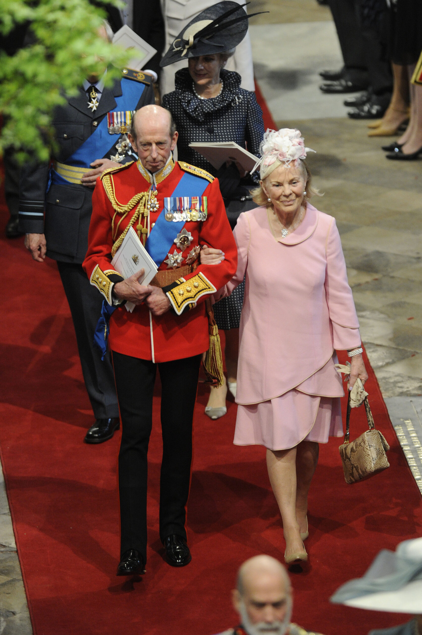 Duke and Duchess of Kent at royal wedding