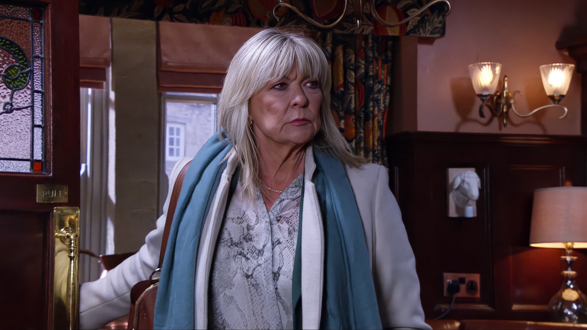 Kim is suspicious in Emmerdale spoilers