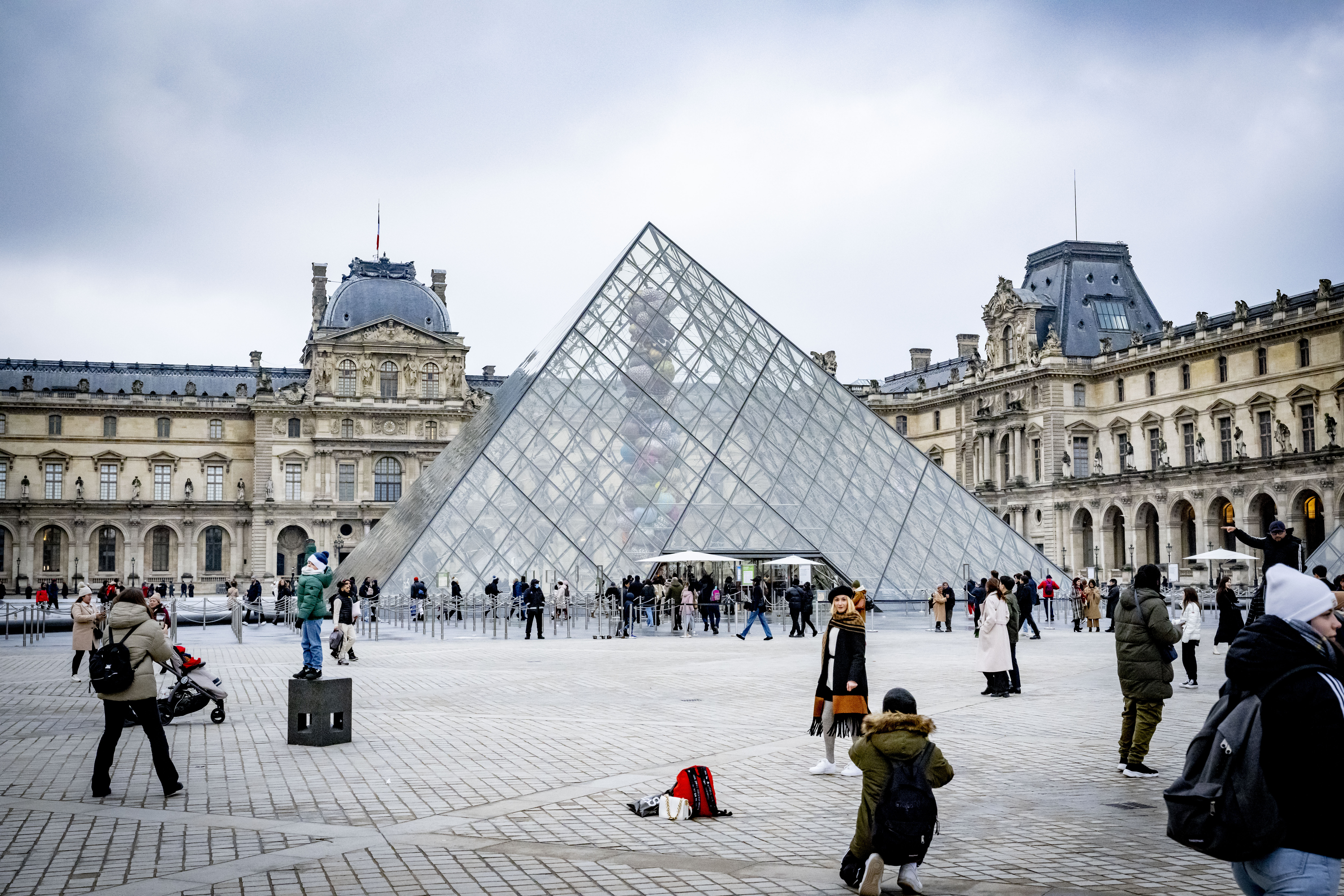 The Louvre museum in Paris