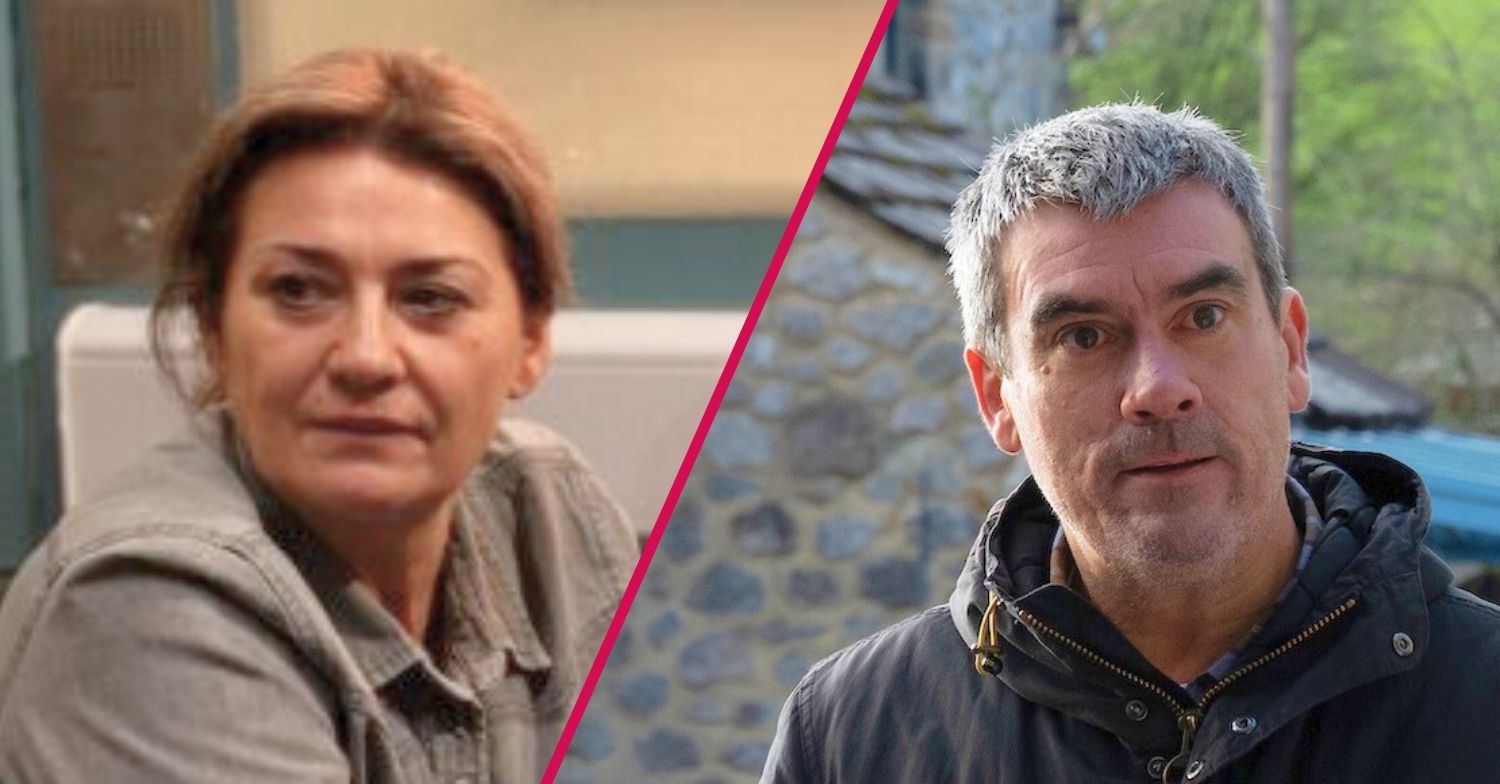 Moira and Cain in Emmerdale split pic (Credit: ITV/Comp ED!)