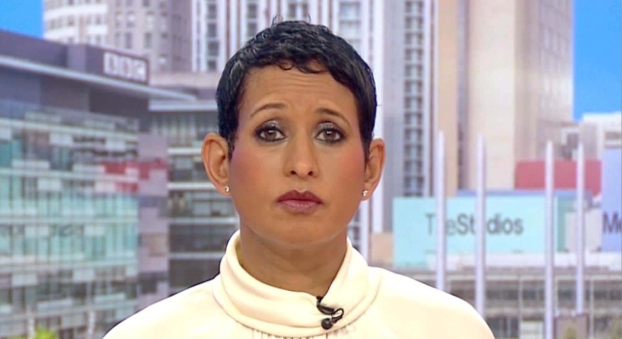 Naga Munchetty on BBC Breakfast 