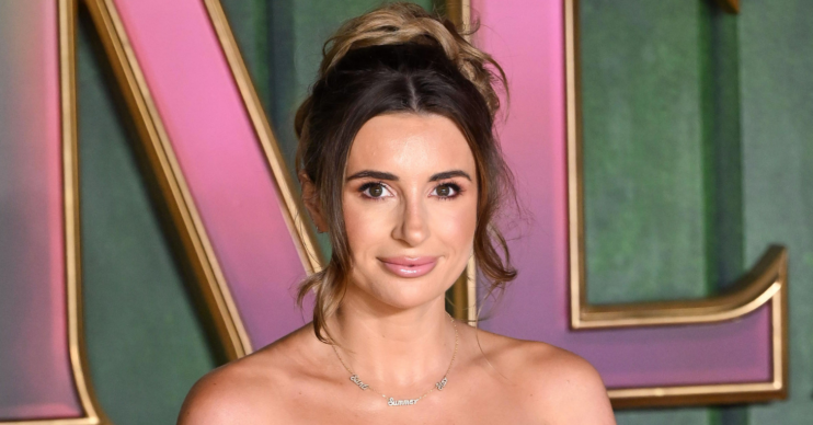 Dani Dyer on the red carpet