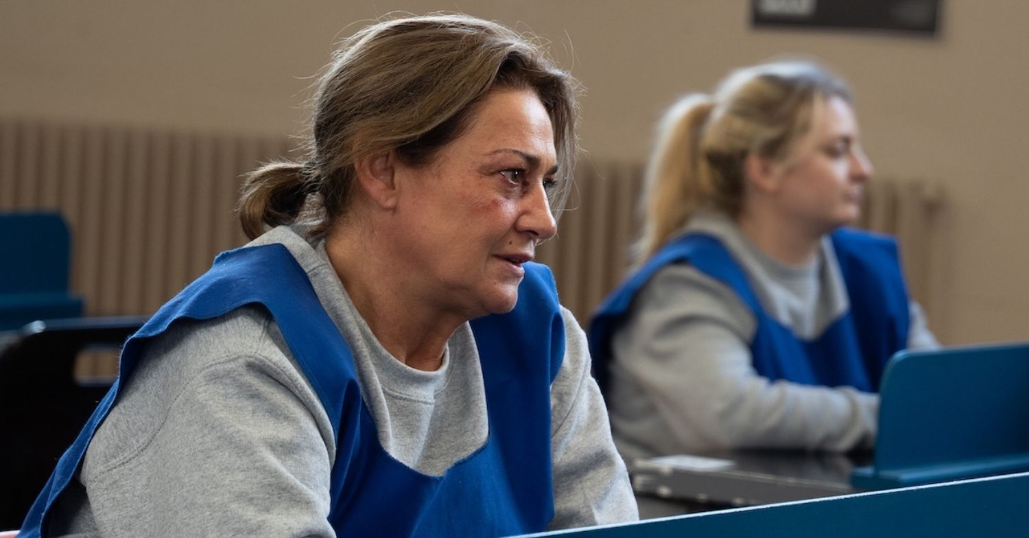 Emm pic: Moira in prison