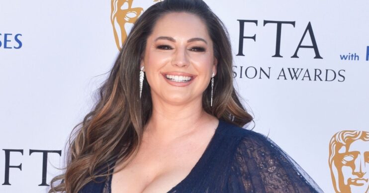 Kelly Brook smiling