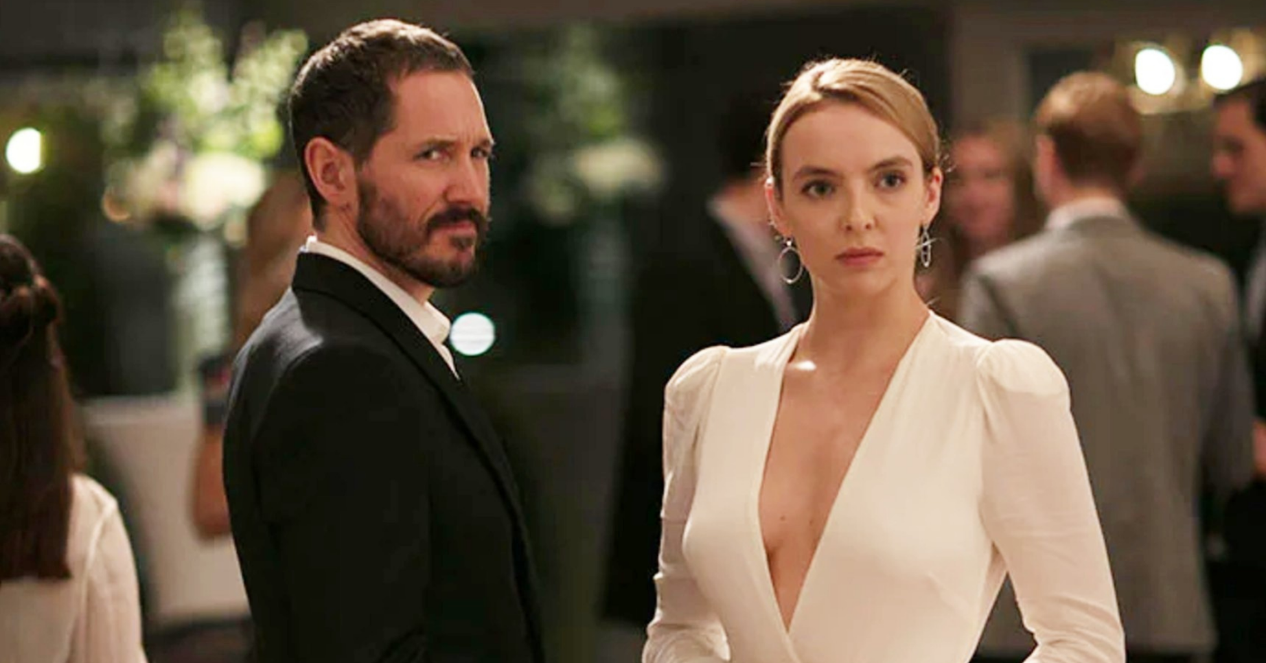 Bertie Carvel and Jodie Comer in Doctor Foster series 2