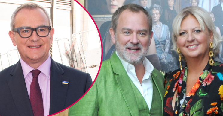 Hugh Bonneville and his ex-wife Lulu