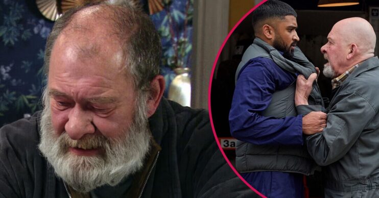 Bear and Bear attacks Kammy (Credit: ITV/Comp ED!)
