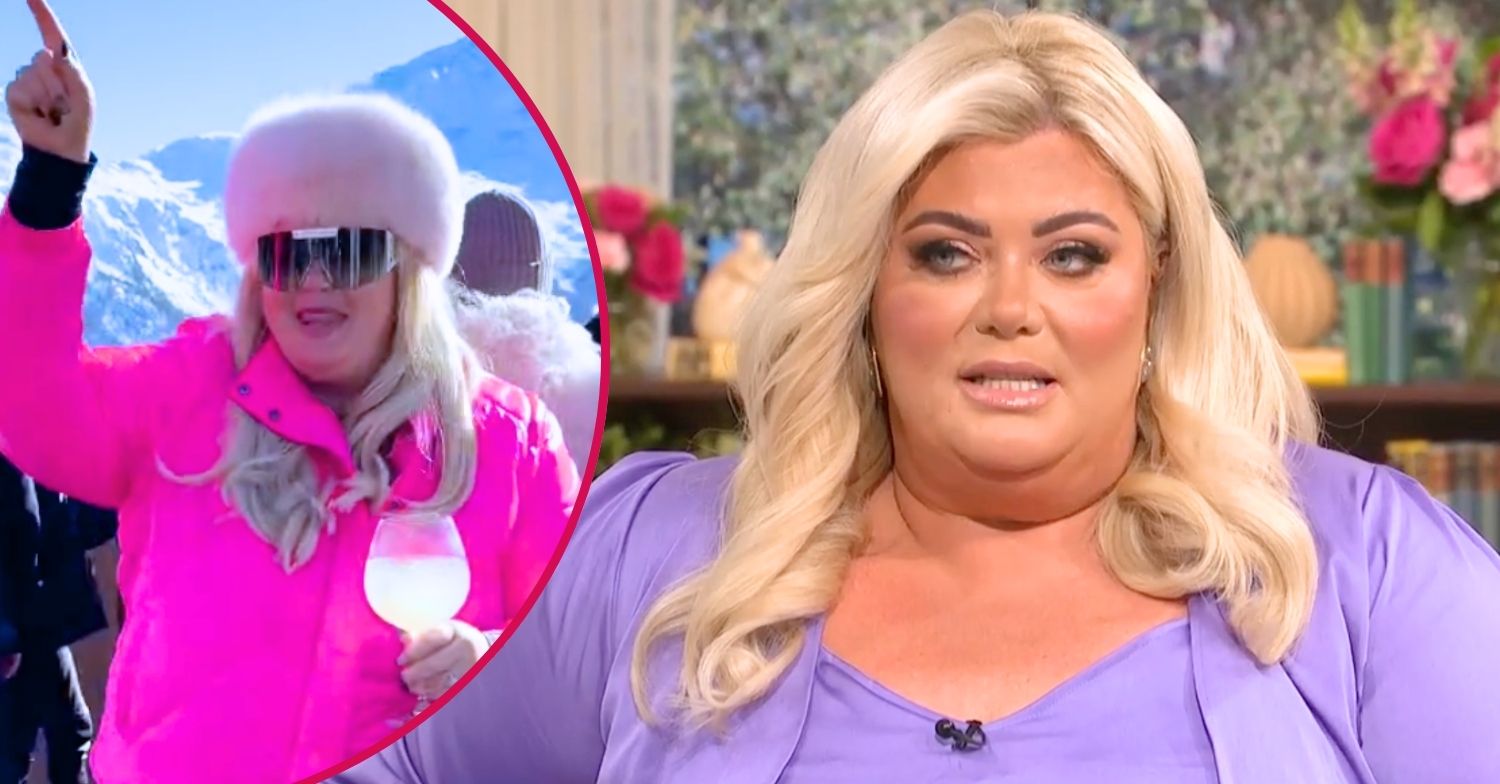 Gemma Collins ski pull out