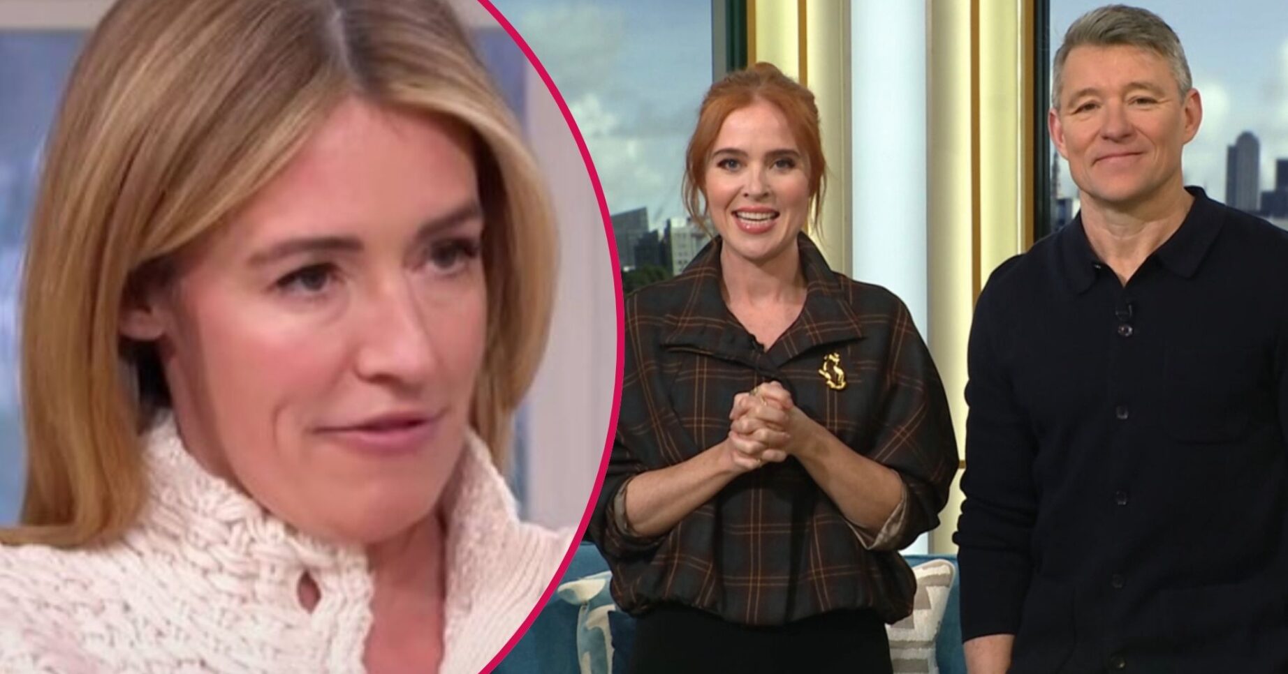 Cat Deeley on This Morning/Angela Scanlon and Ben Shephard on This Morning