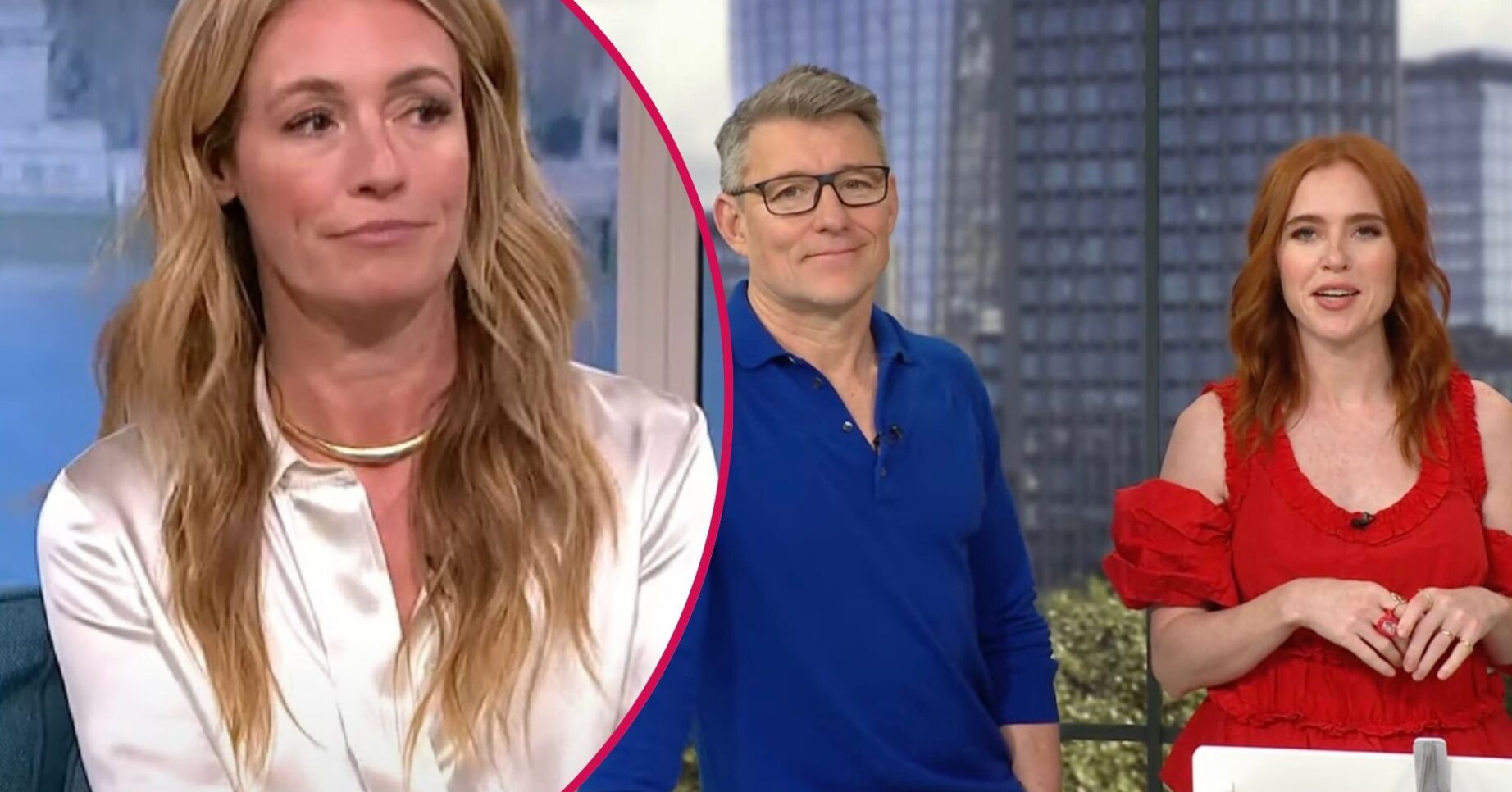 Cat Deeley and Ben Shephard and Angela Scanlon on This Morning