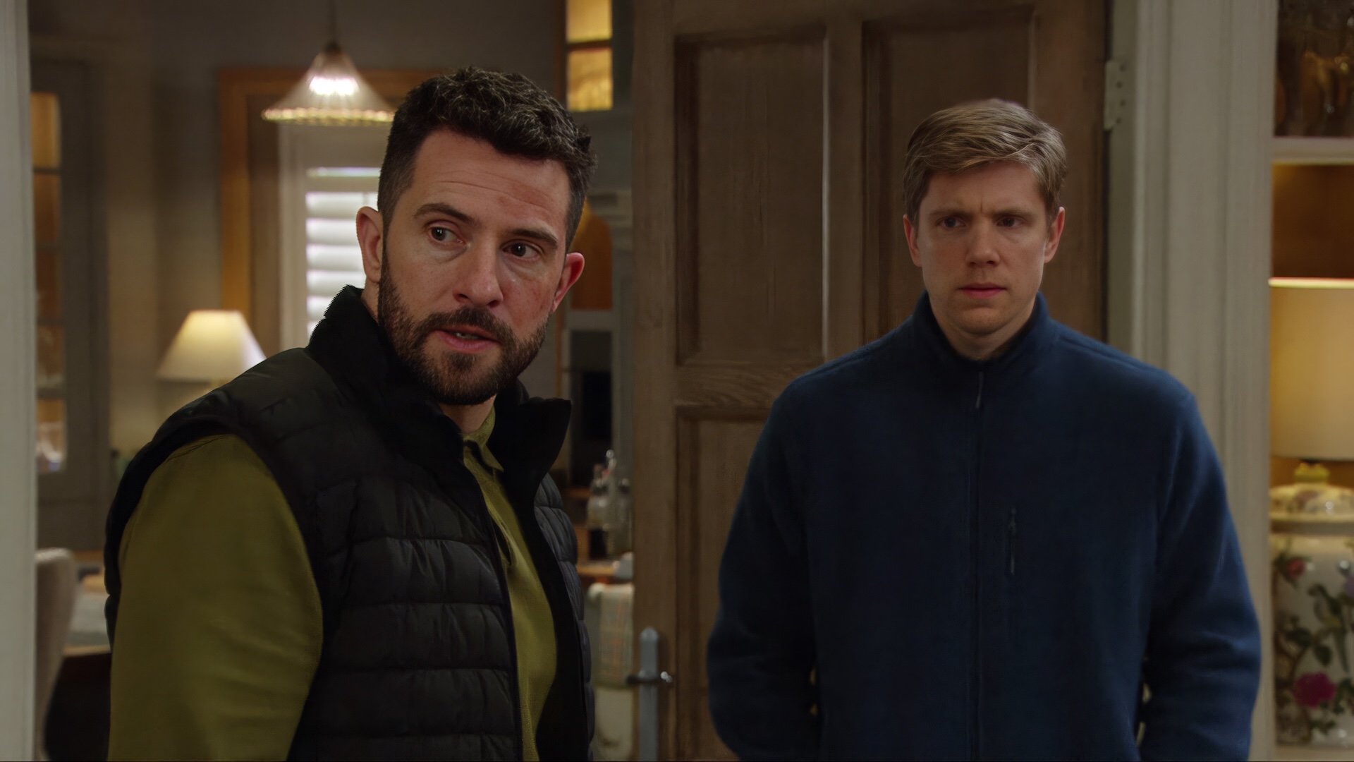 Ross and Robert look shifty (Credit: ITV)