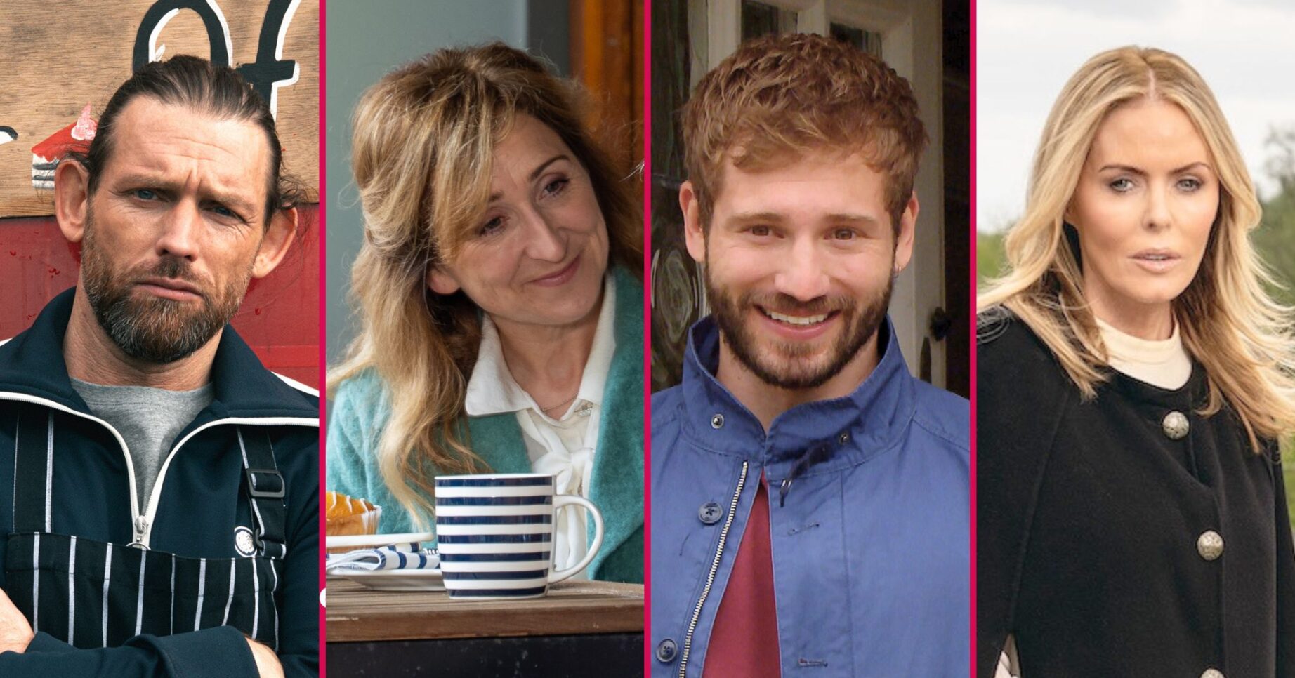 Kev, Laurel, Jamie and Sadie in Emmerdale (Credit: ITV)
