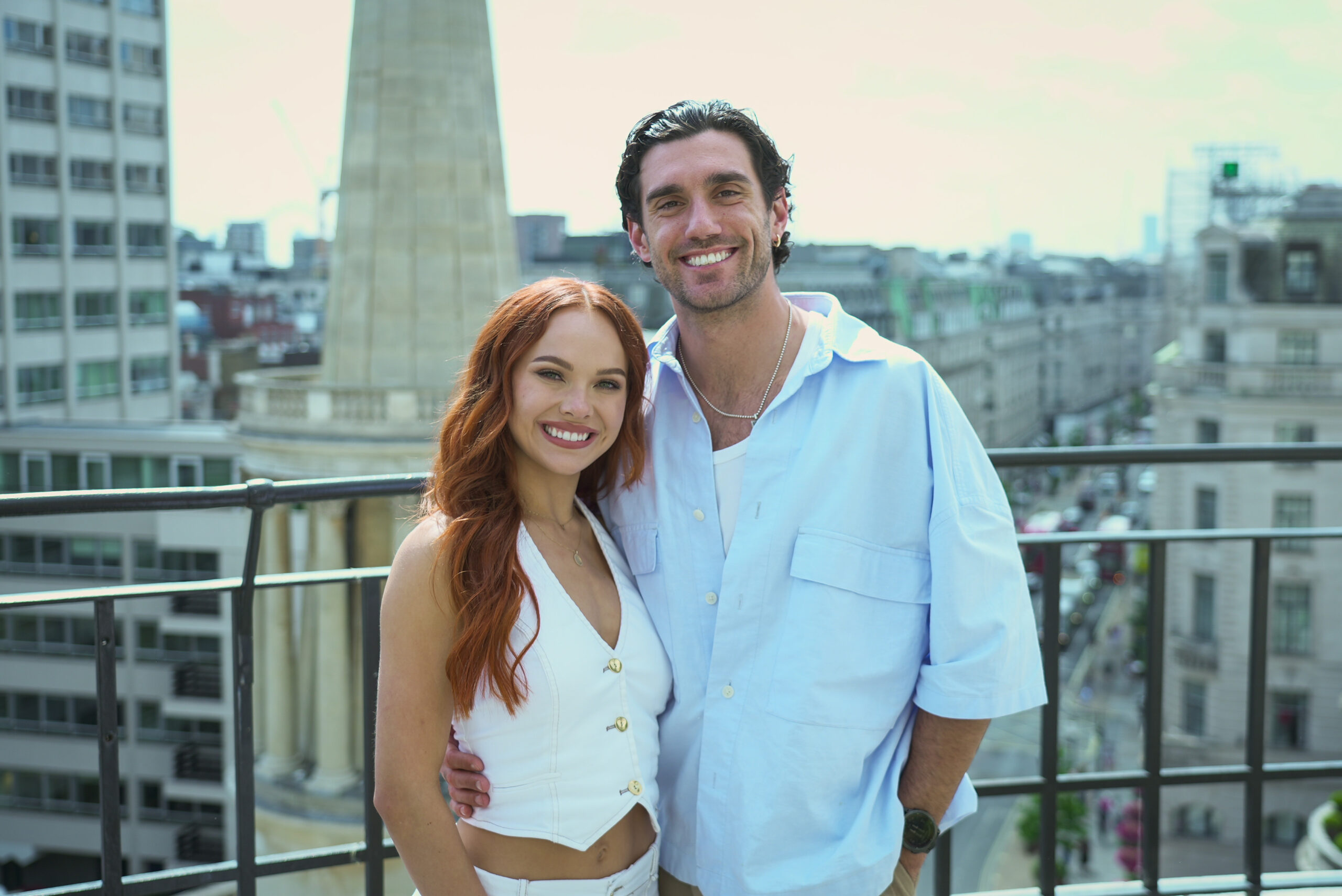 Julain and Alexis on Strictly Come Dancing