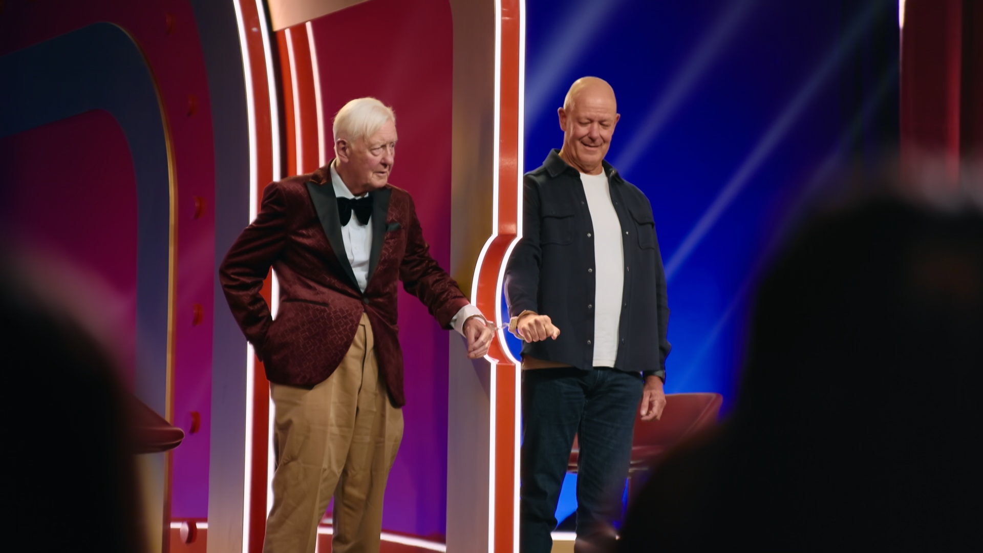 Sir Benjamin Slade on Handcuffed