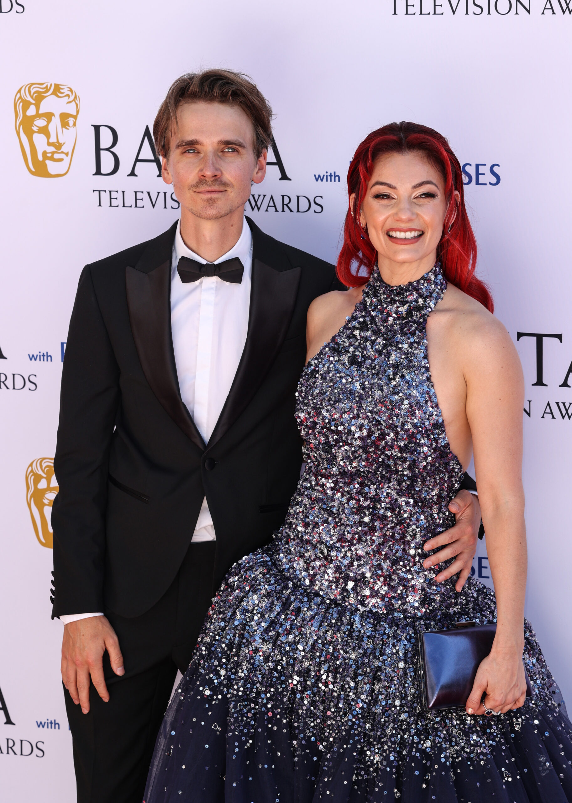Joe Sugg and Dianne Buswell at an event together 