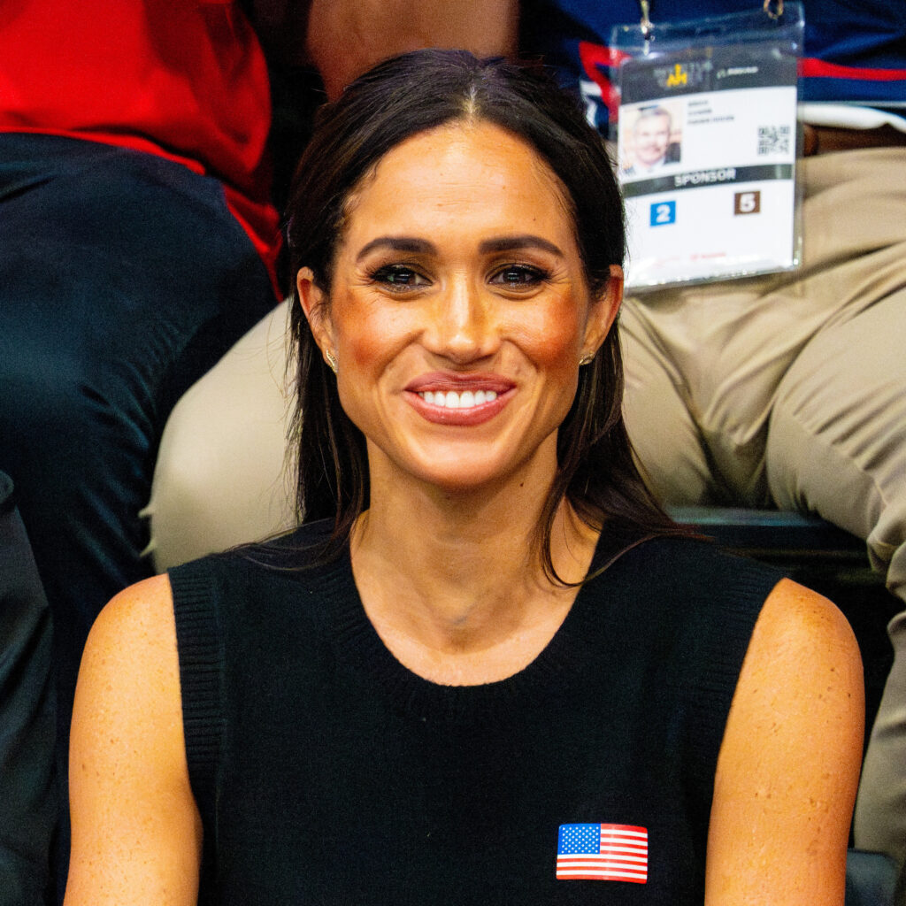 Meghan Markle smiling