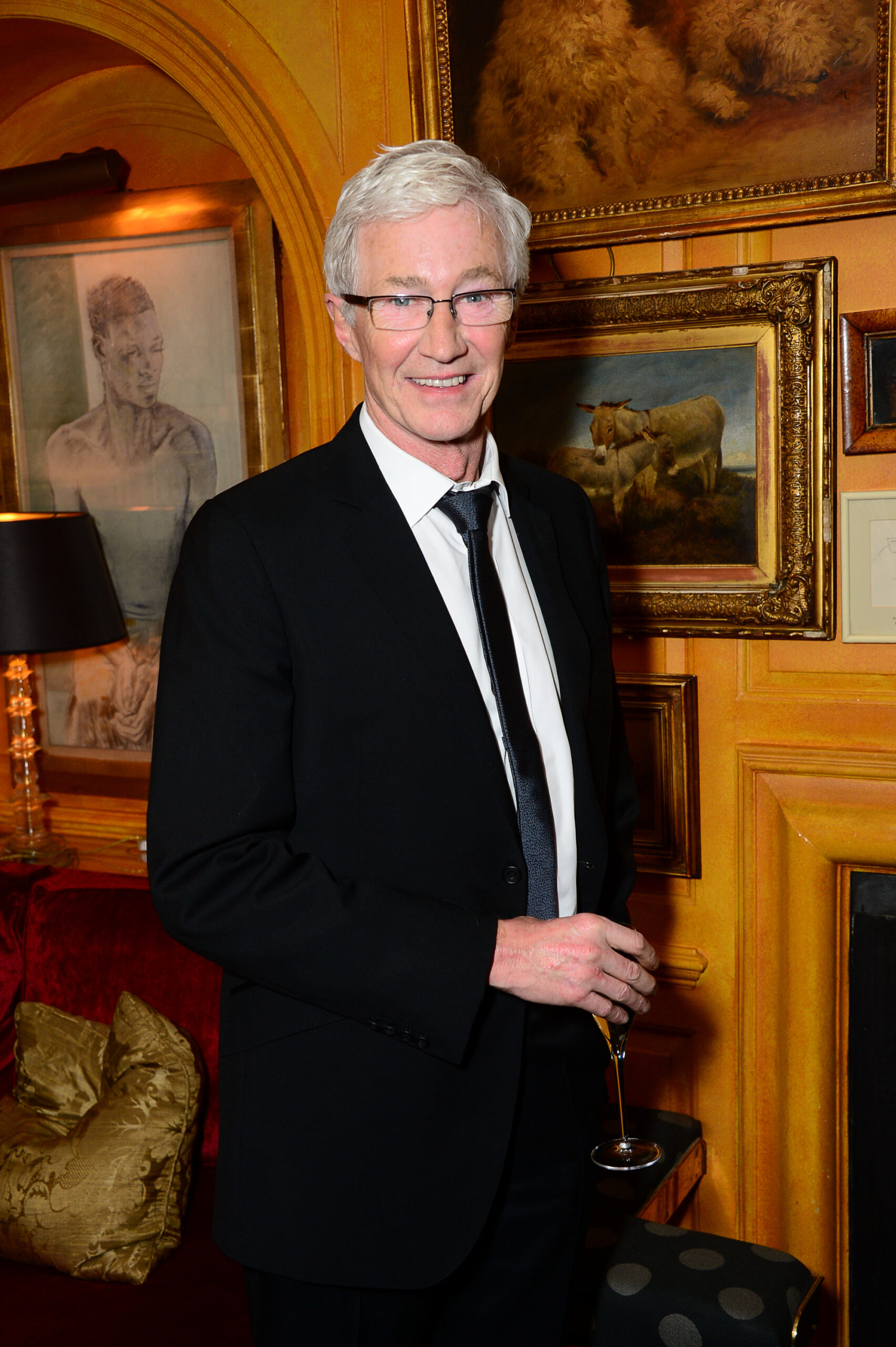 Paul O'Grady smiling