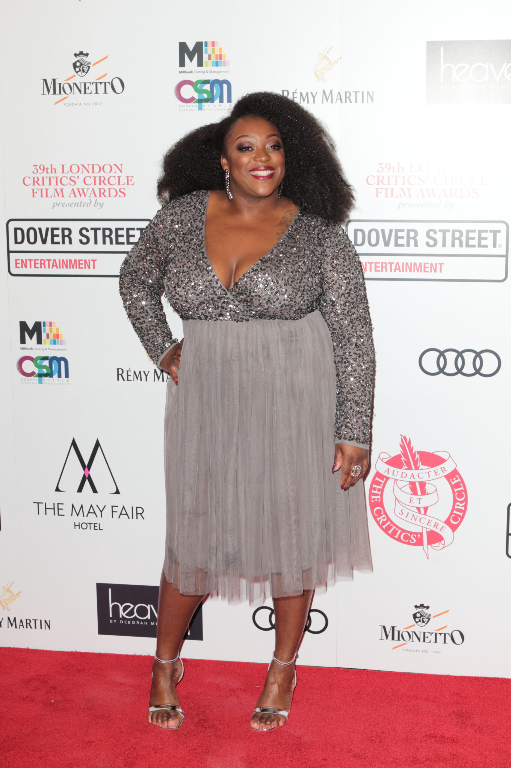 Judi Love smiling