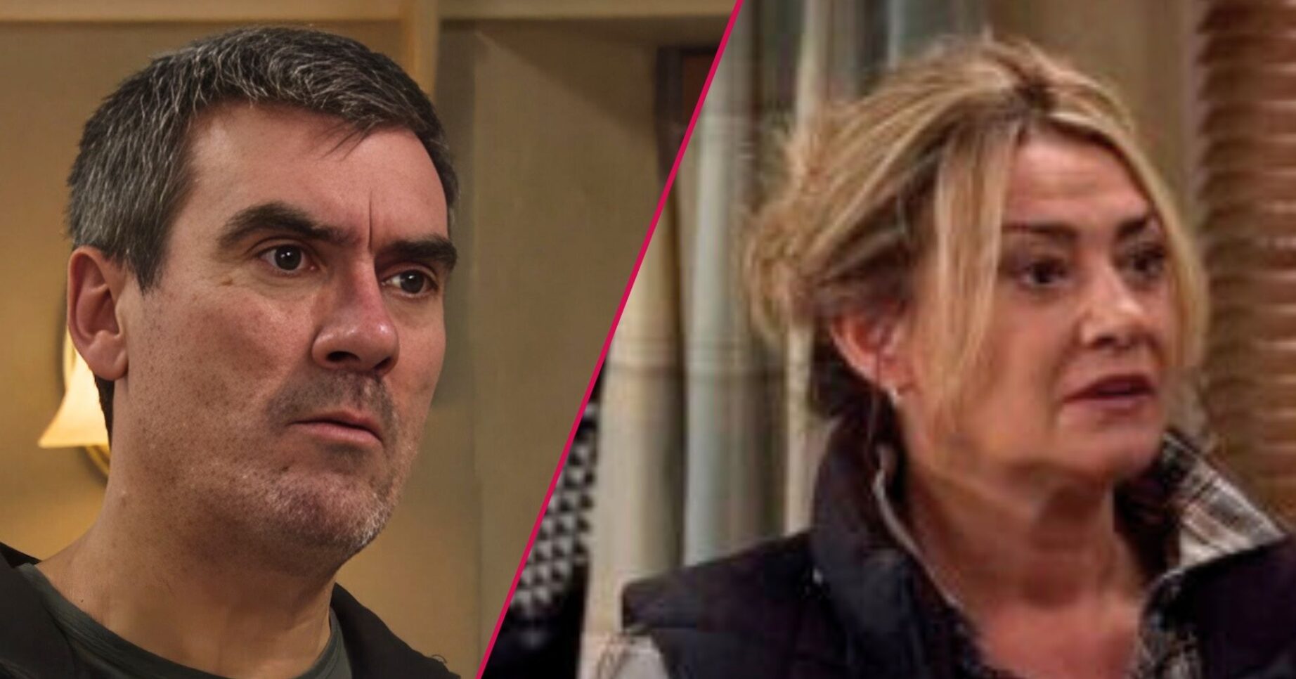 Cain and Moira are not leaving Emmerdale (Credit: ITV/Comp ED!