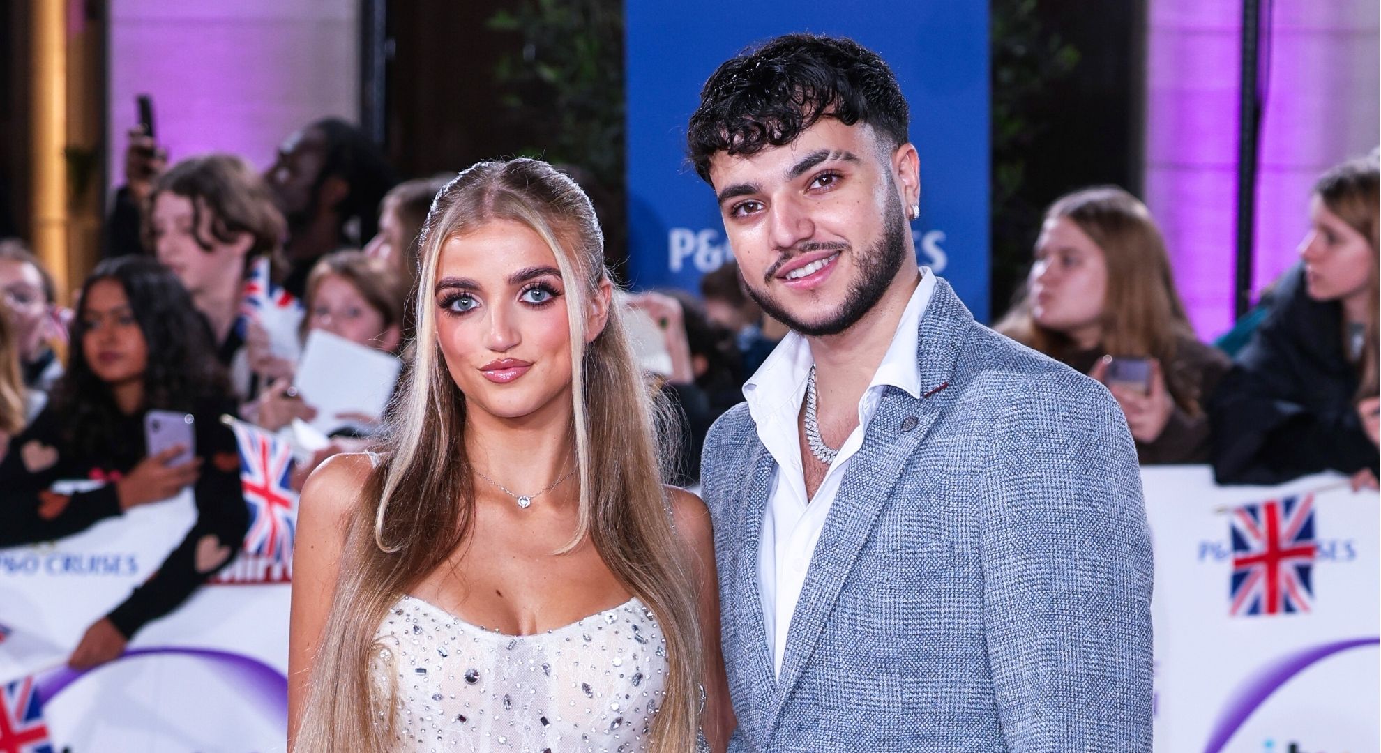 Junior and Princess Pride of Britain red carpet