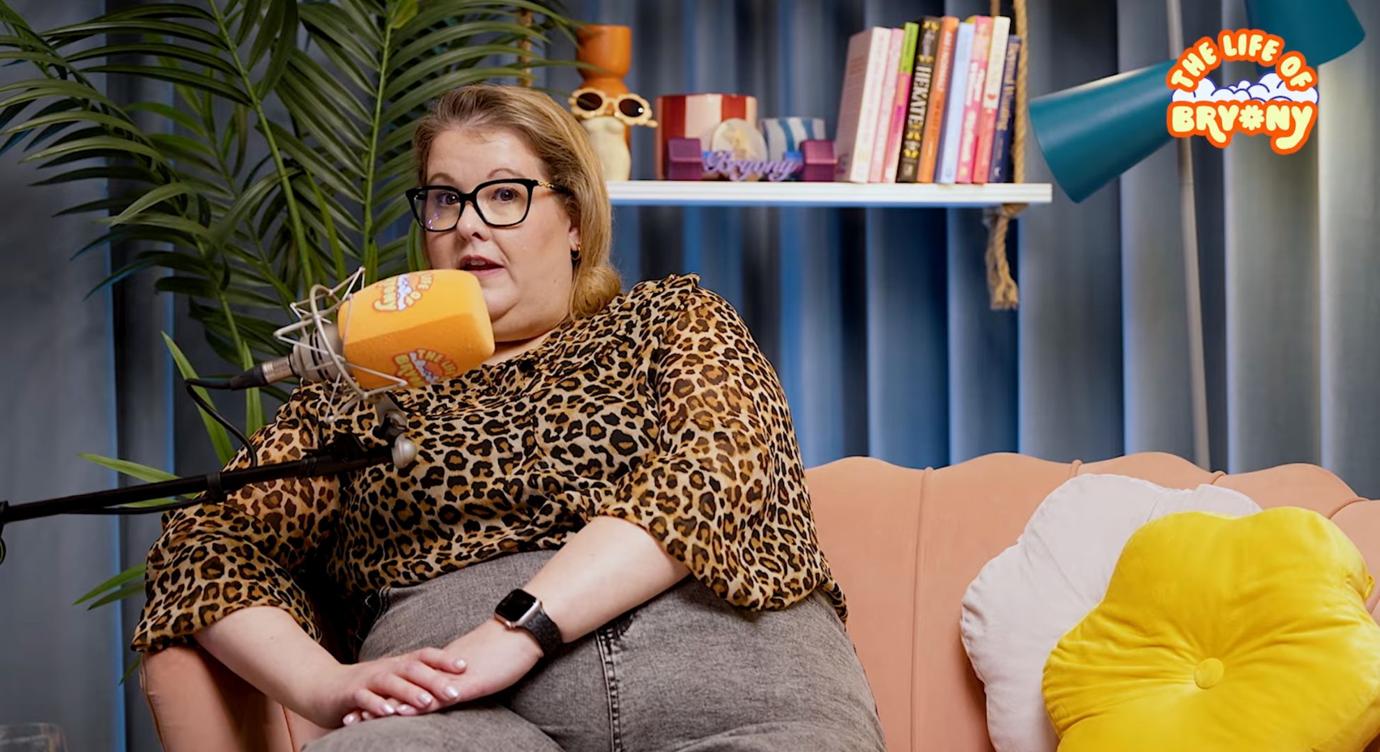 Ruth Corden on a podcast 