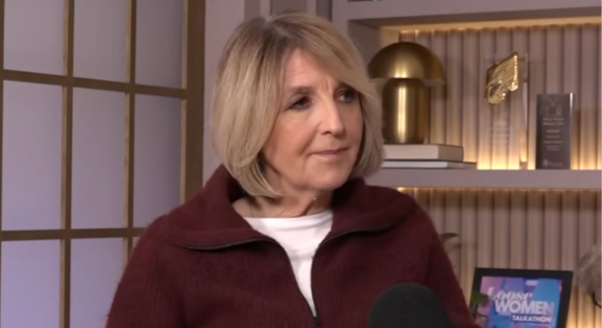 ED pic: Kaye Adams on Loose Women podcast