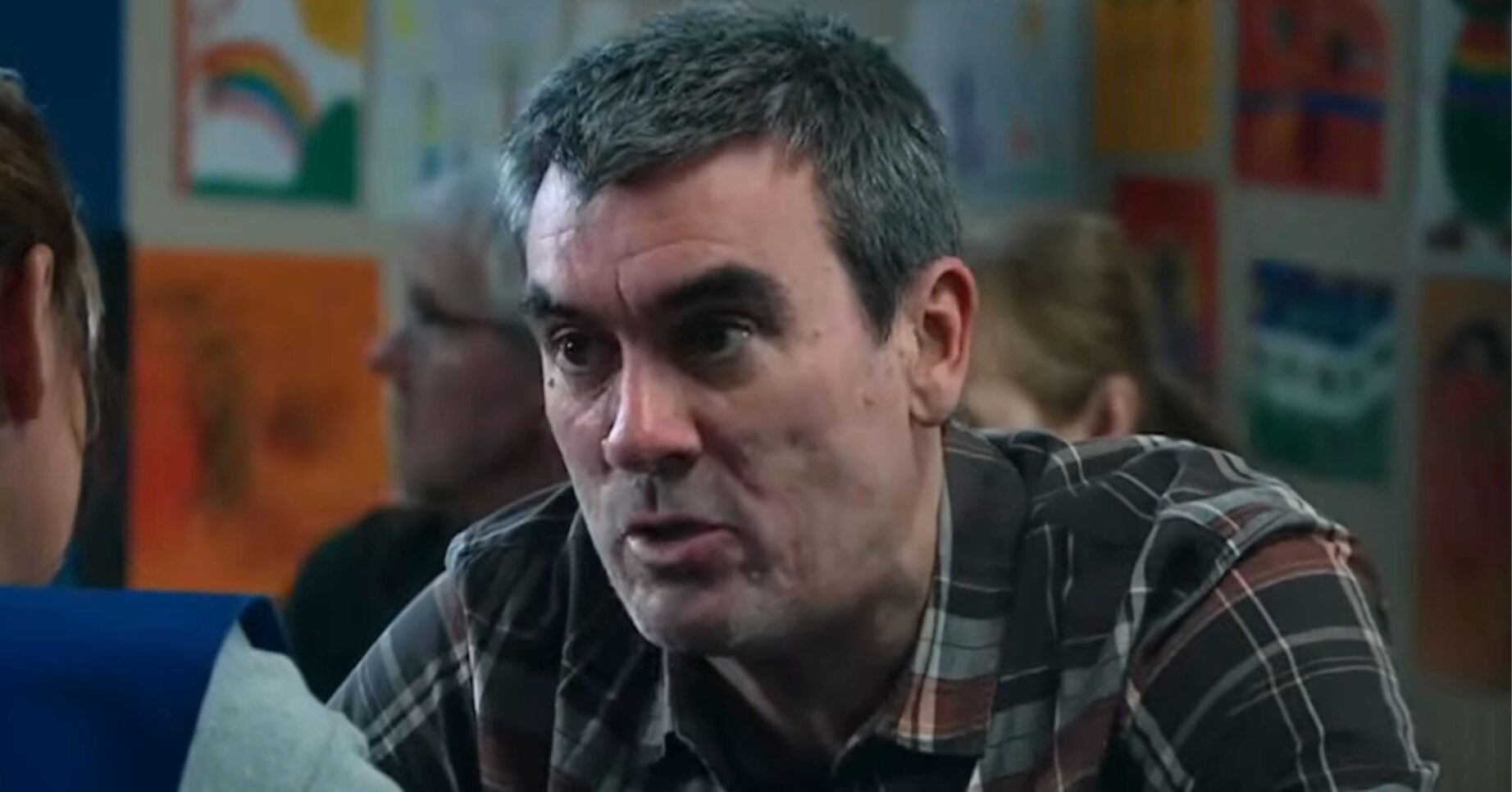 ED pic: Cain Dingle in prison visiting room