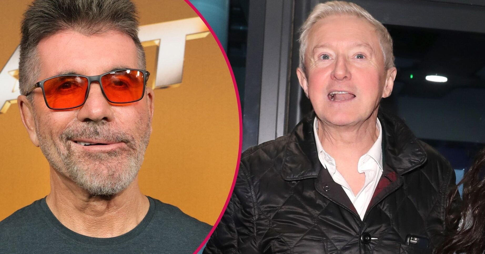 Simon Cowell and Louis Walsh