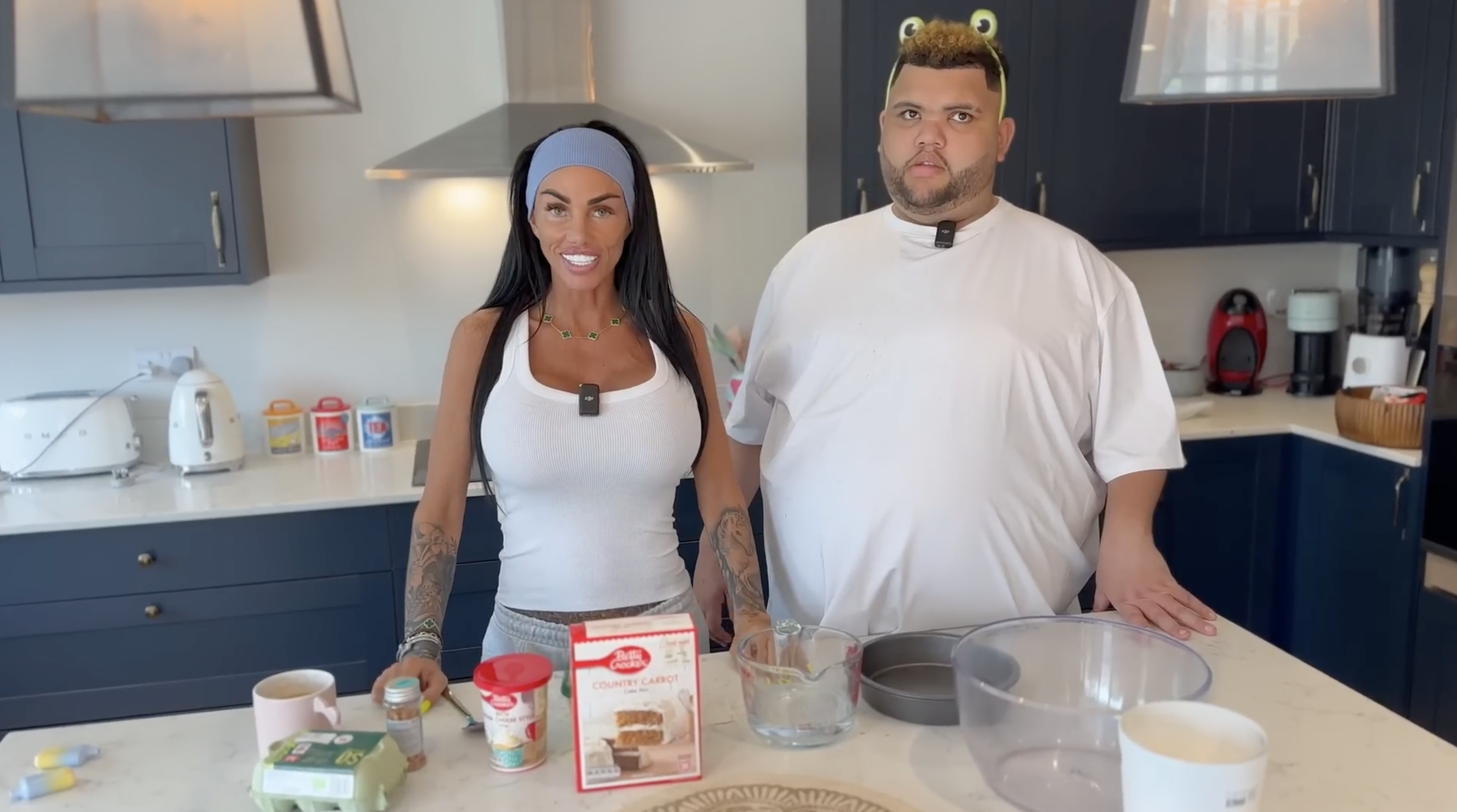 Katie Price and Harvey Price on YouTube
