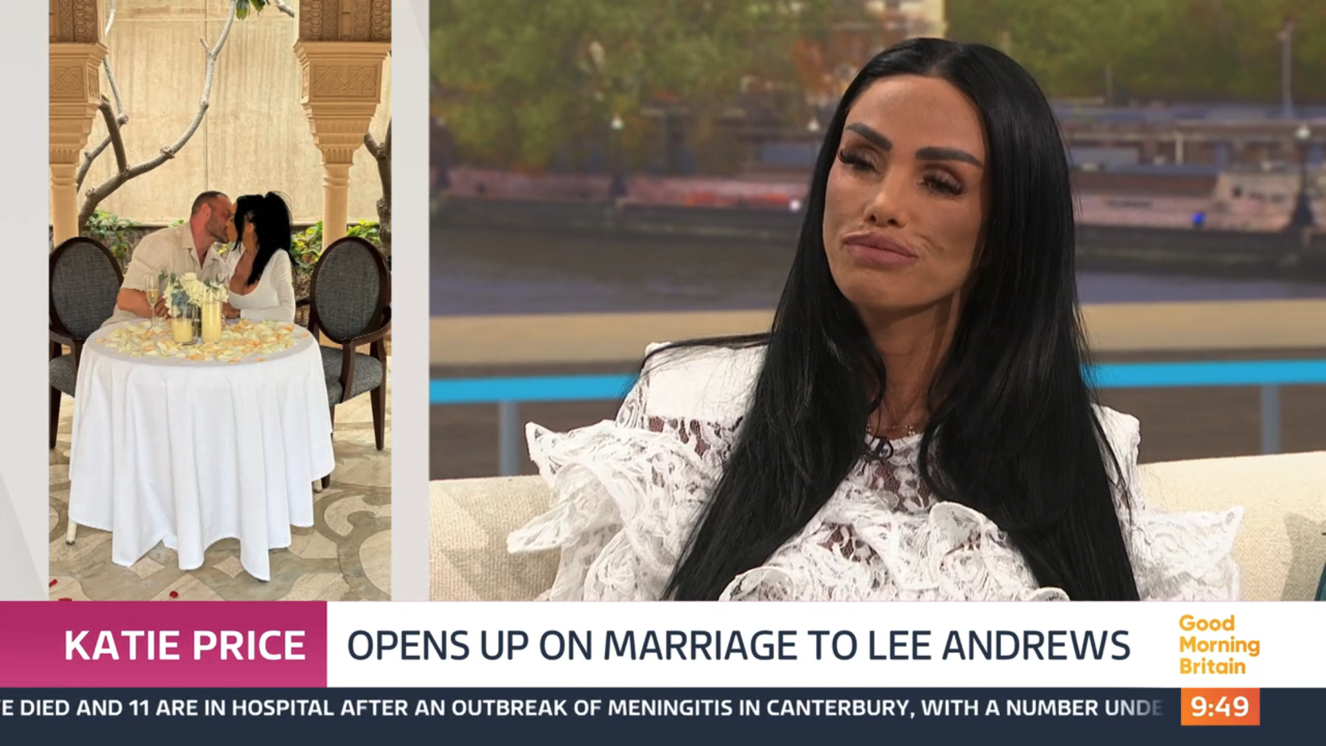 Lee Andrews and Katie Price