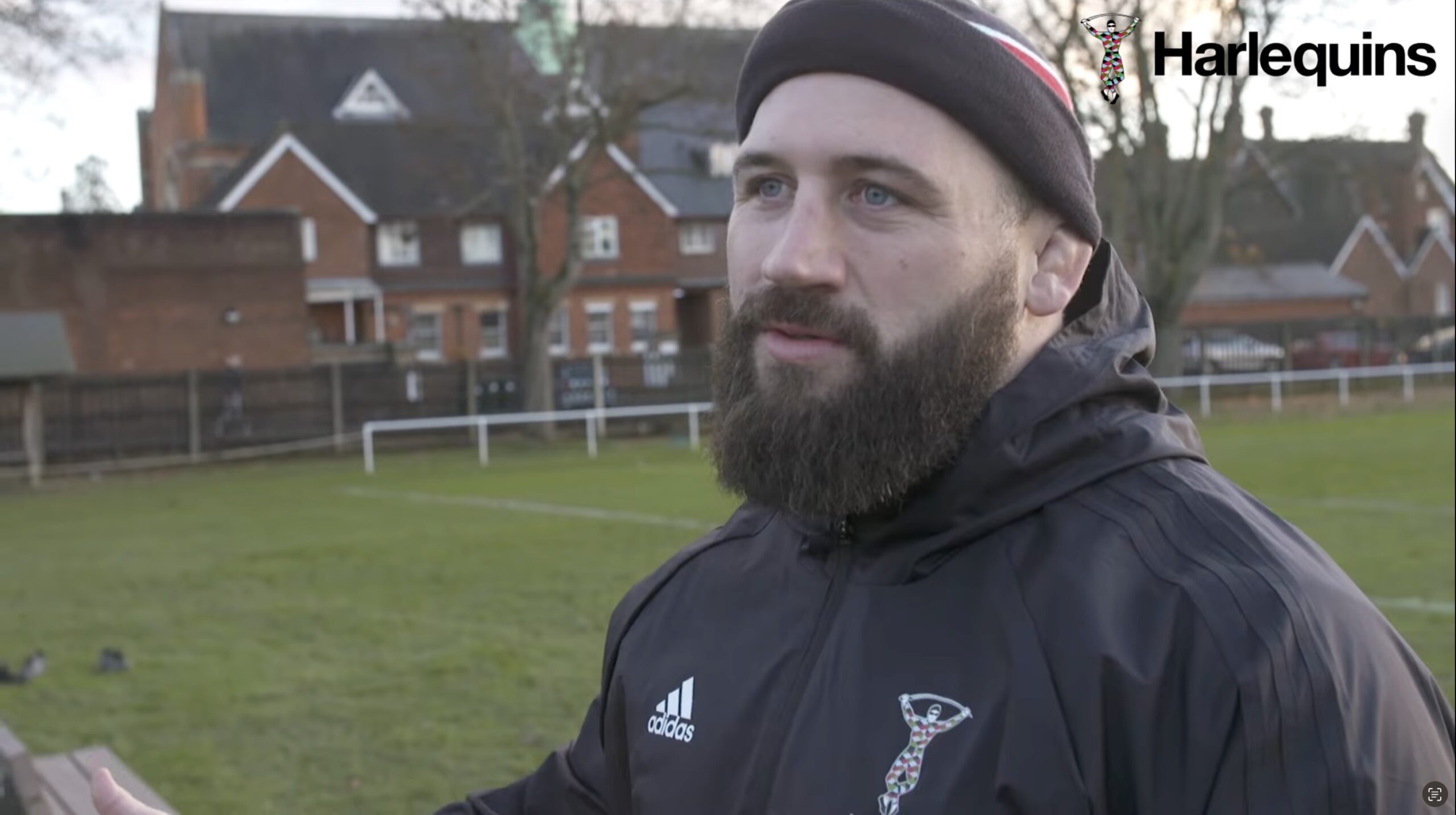Joe Marler talking