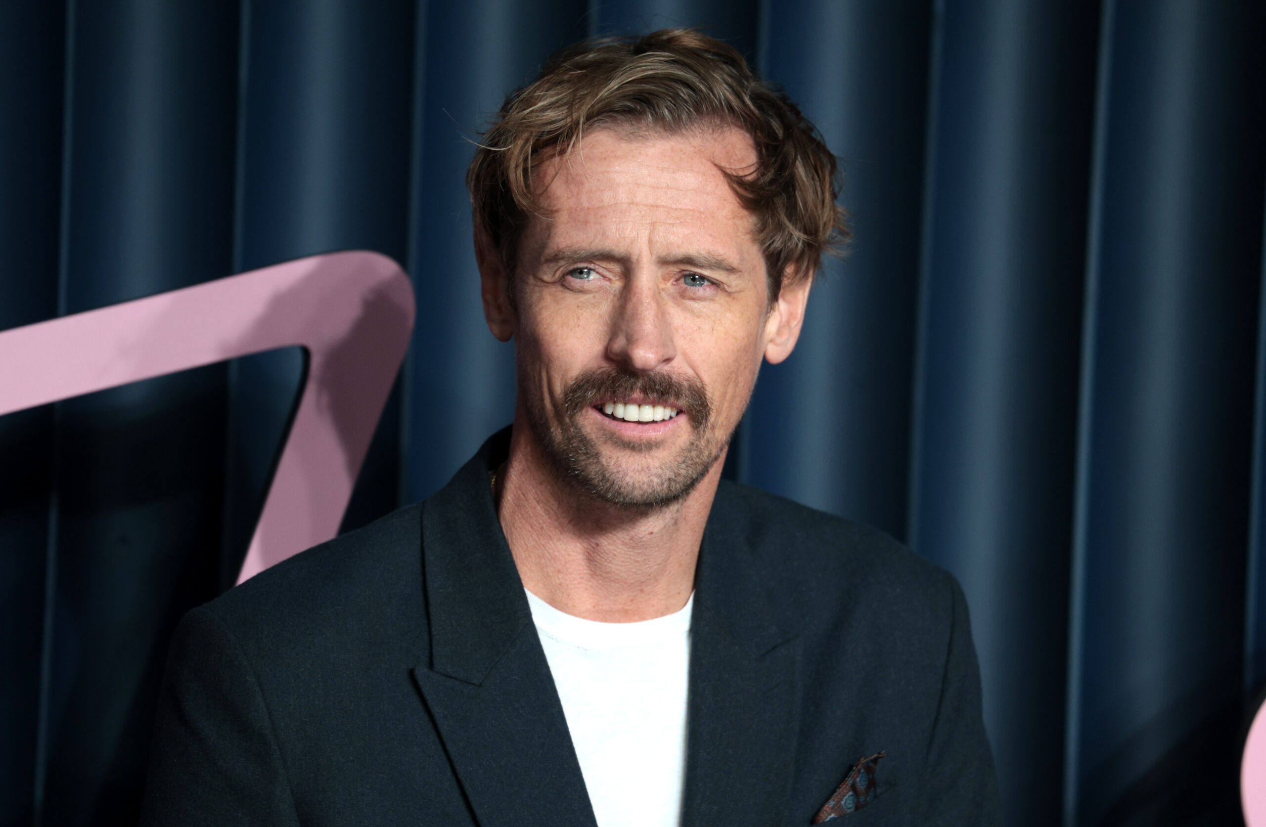 Peter Crouch smiling