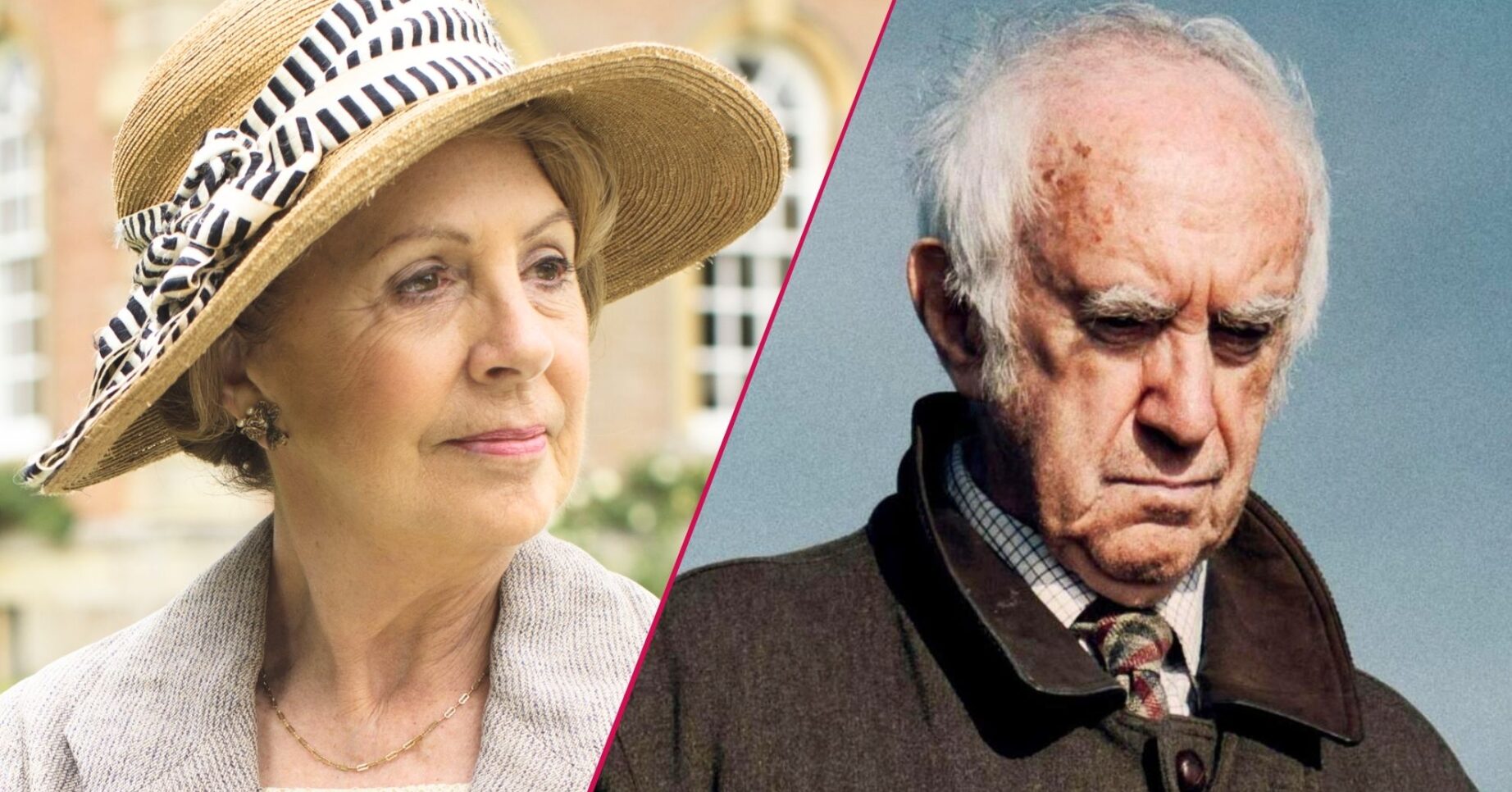 Penelope Wilton in Downton Abbey and Jonathan Pryce in Under Salt Marsh