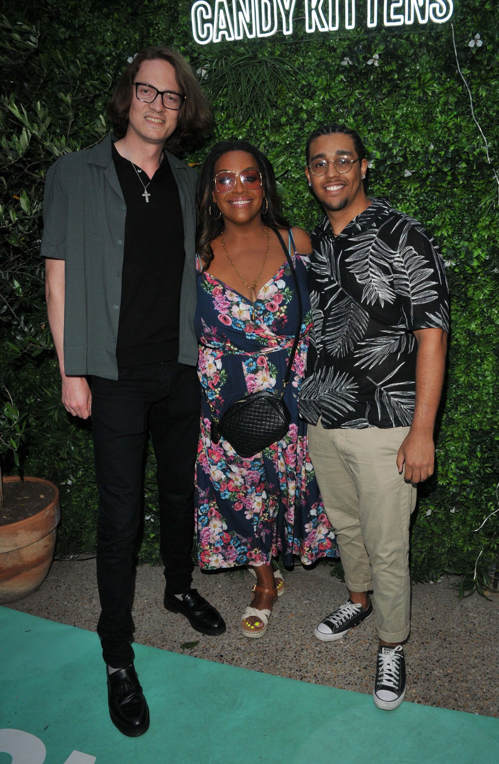 Alison Hammond, David Putnam and her son