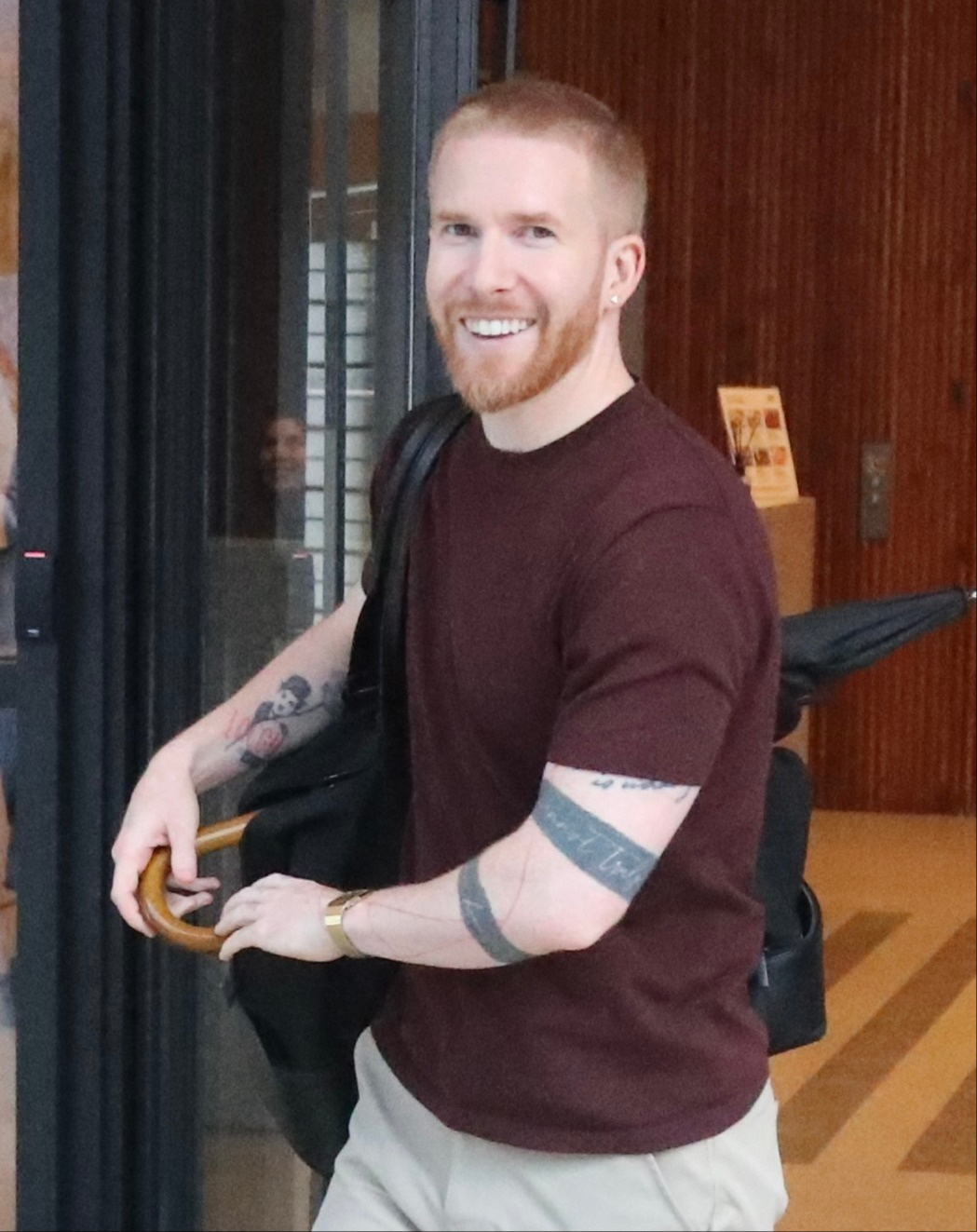 Neil Jones smiling