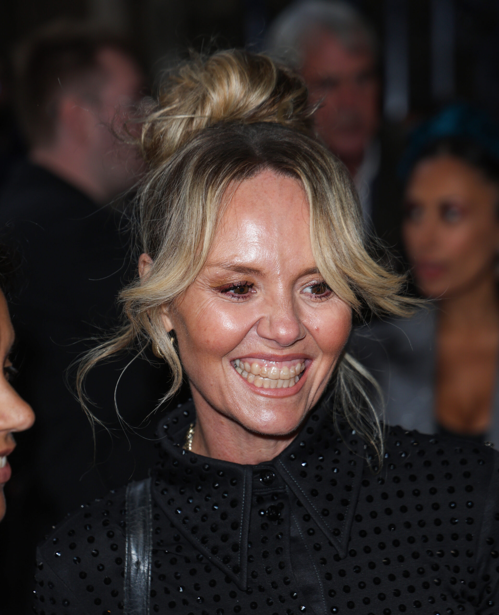 Charlie Brooks smiling