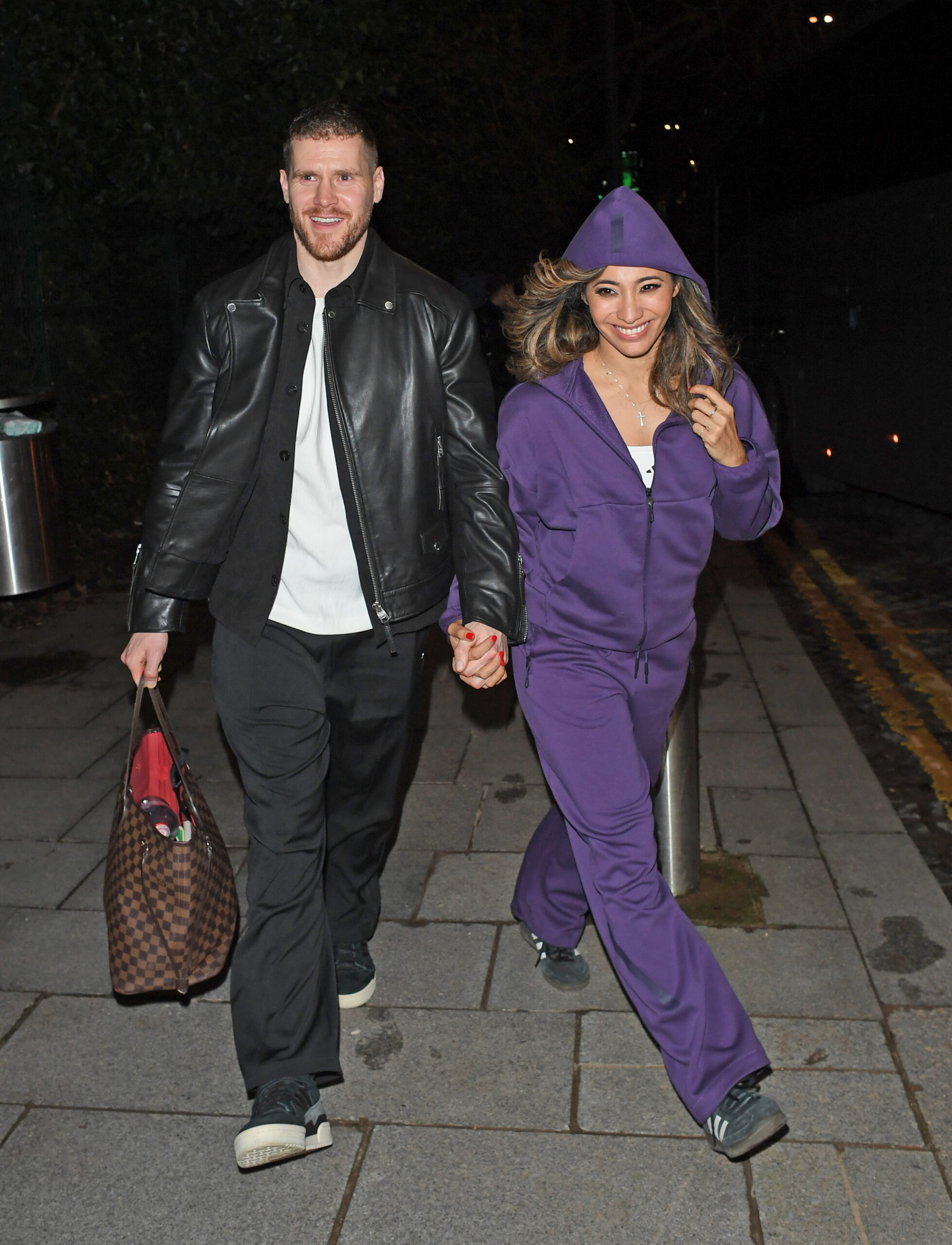 Simon Davidson and Karen Hauer smiling