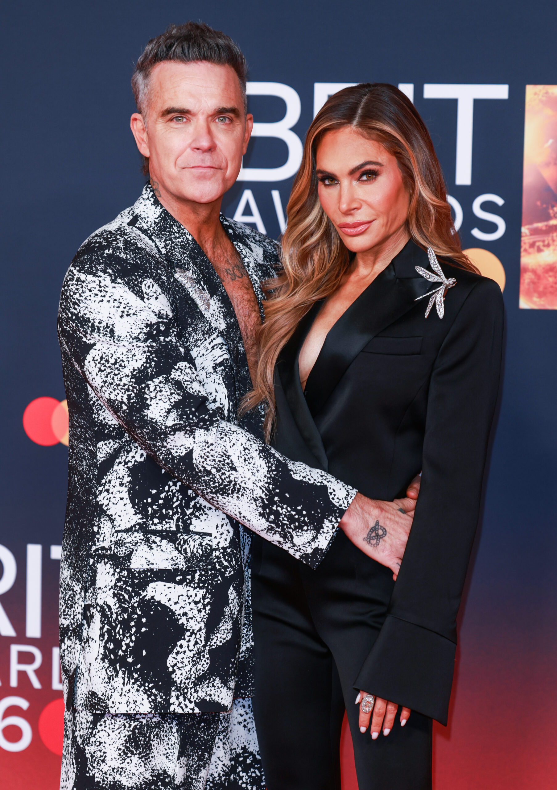 Robbie Williams and Ayda Field