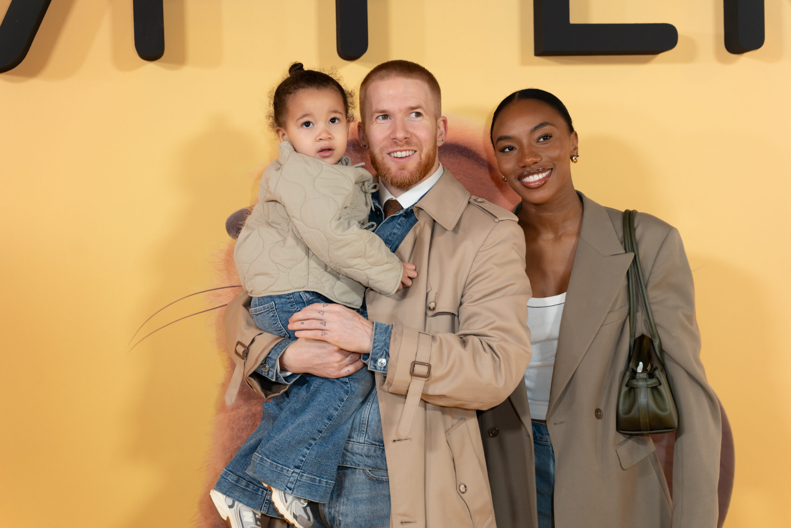 Neil Jones and Chyna with daughter Havana