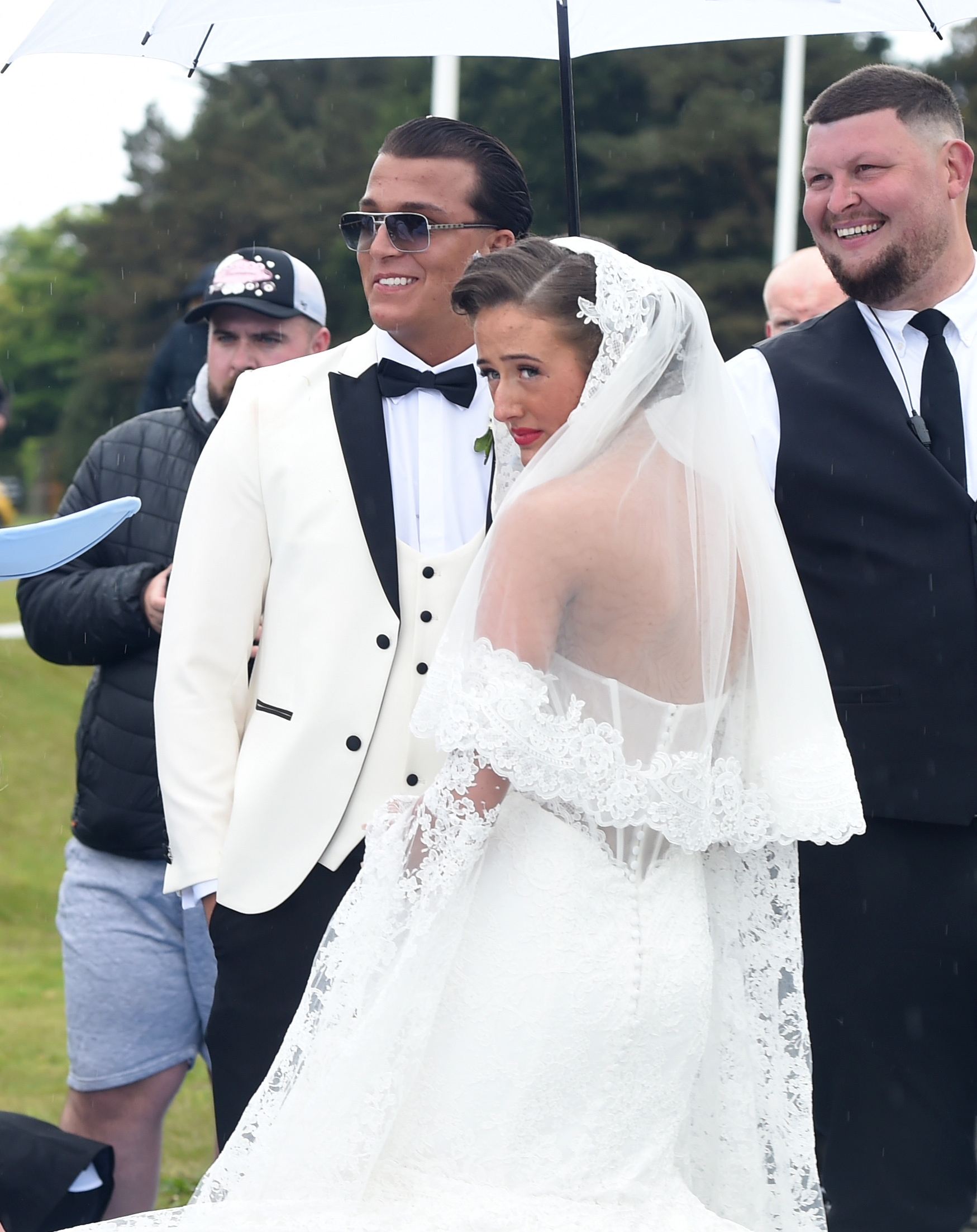 Venezuela Fury on her wedding day 