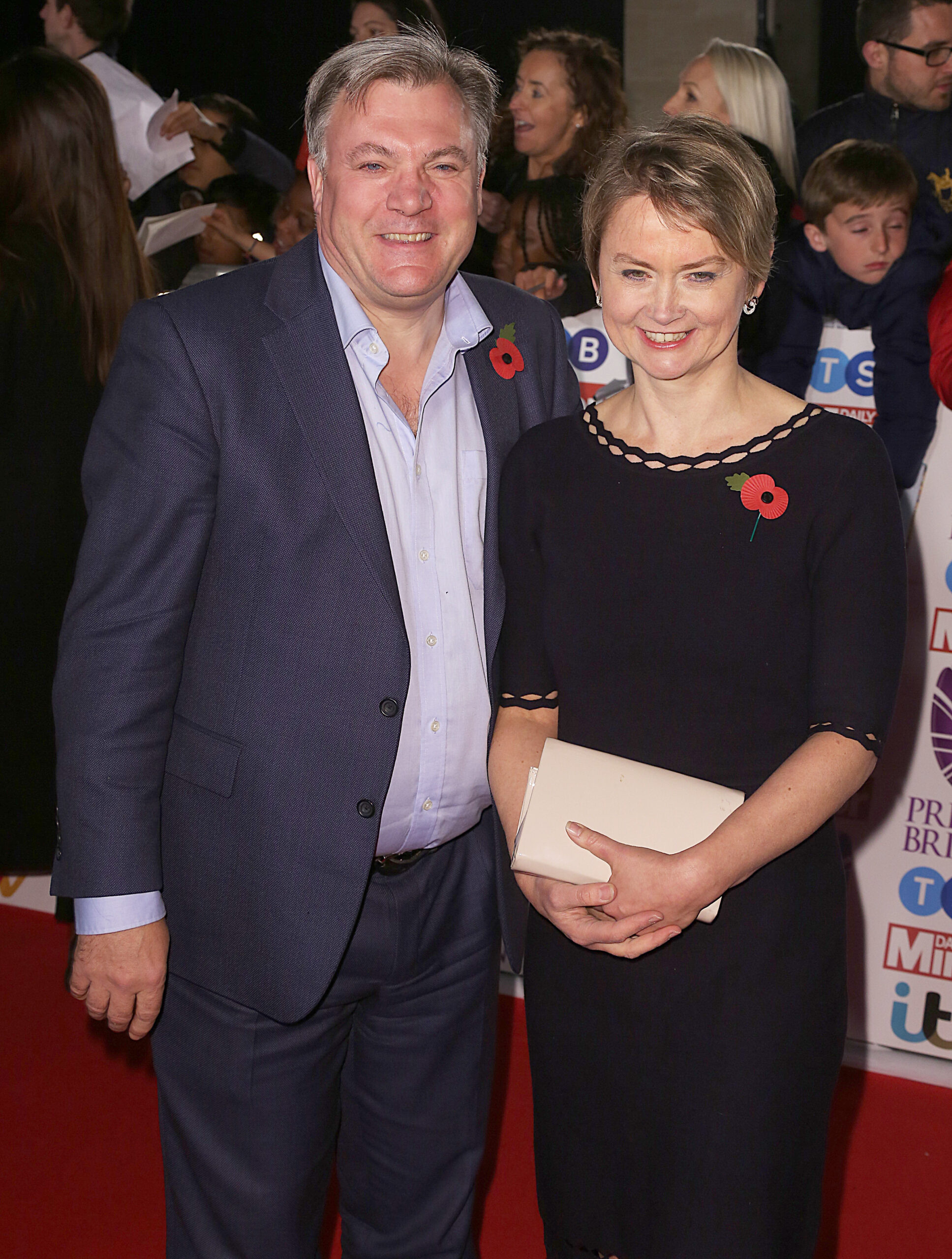 Ed Balls and his wife Yvette Cooper